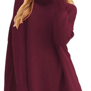 Women's Burgundy Sweater